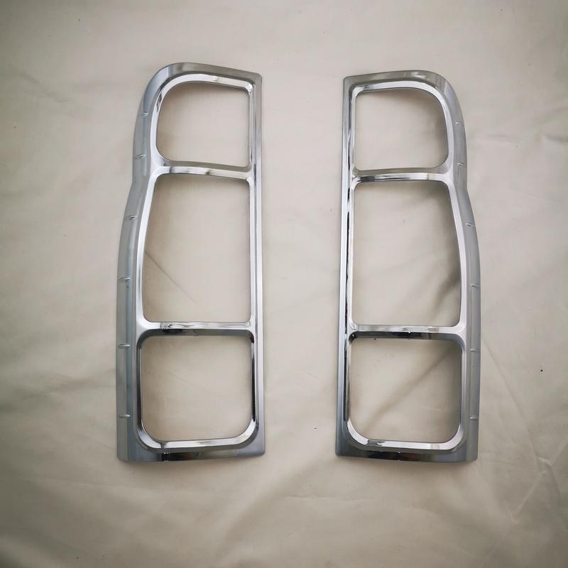 New ABS Chrome Car Accessories Plated Tail Lamp Cover Trim Paste Style For Ford Transit 2007 2008 2010 2011 2012 2014
