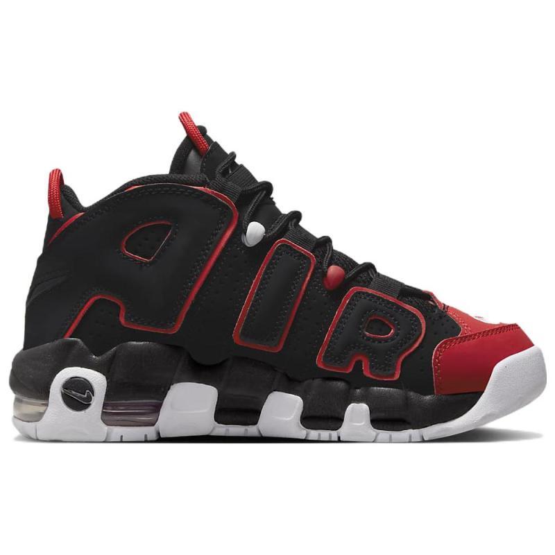 Nike Air More Uptempo 96 Red Toe GS Sneaker FB1344-001