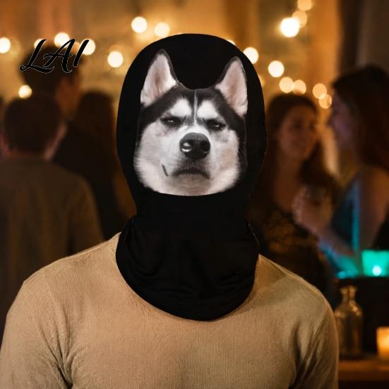 Hilarious Celebrity Spoof Masks for Men Women Novelty Parody Mask Funny Hooded Face Covering Rapper Style