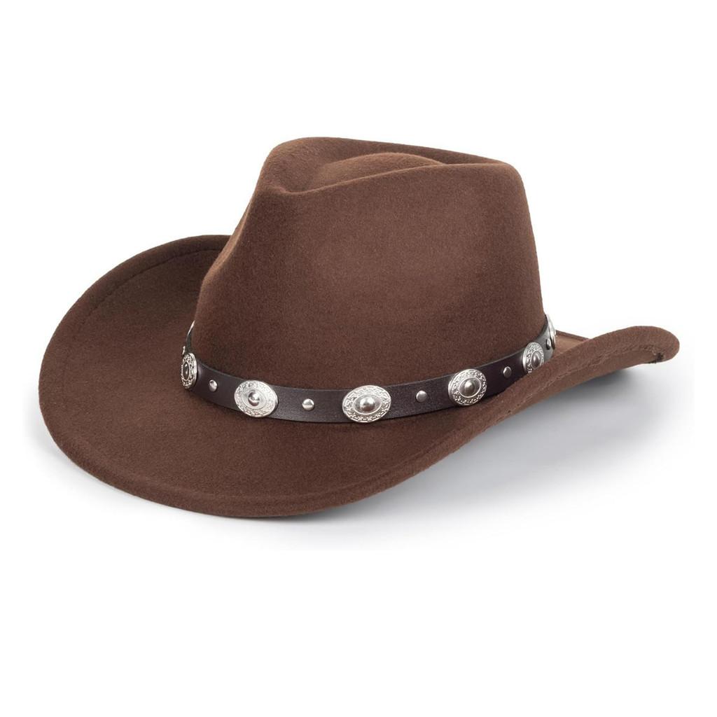 Cowboy Hat For Men Women With Sun Protection Wide Brim Polyester Summer Fashion Style