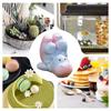 Mini Cute Hippo Resin Figurines Car Interior Animal Accessory Baby Hippo Sculpture Desk Decoration Home Desk Decoration