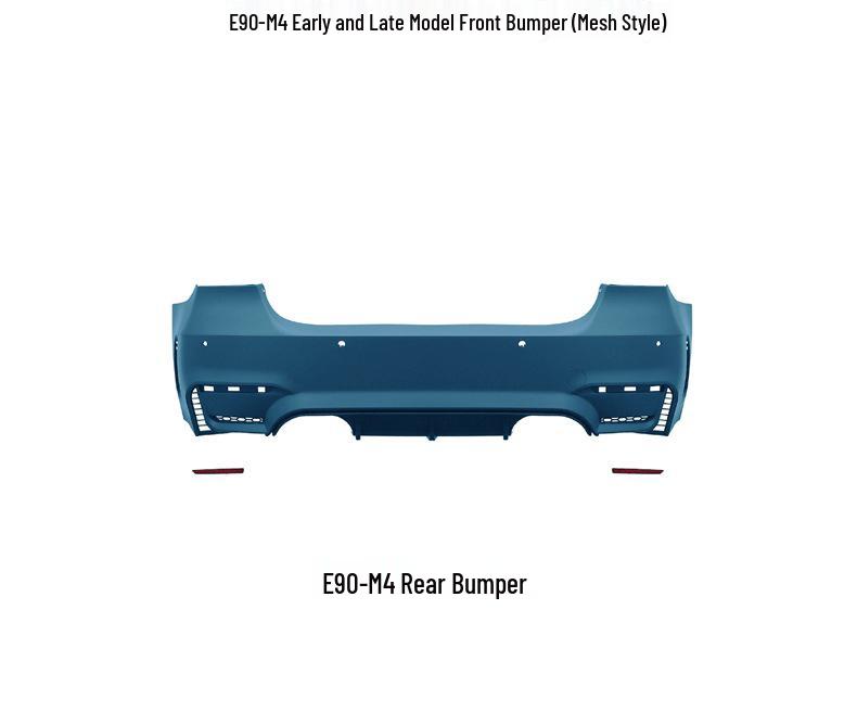 BMW 3 Series E90 318i/320i/325i M4 Style Front & Rear Bumper Kit