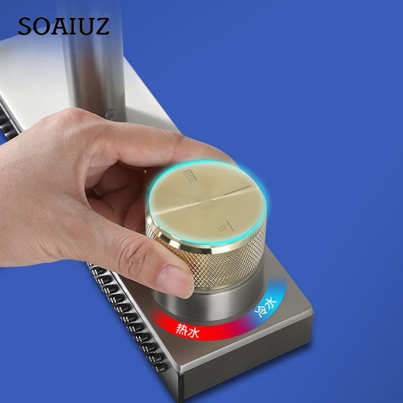 Stainless Steel Faucet Pull-Out Type for Kitchen Sink Hot and Cold Water Non-Digital 1/2 Inch Pipe Rainfall Waterfall Water Tap Accessories