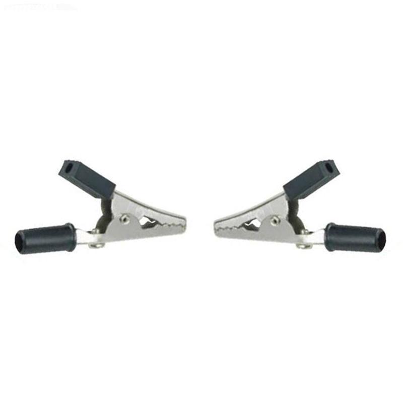 10Pcs Metal Alligator Clips Test Clips Electronic Product Test Clips Electrostatic Ground Wire Repair Work Alligator Clip