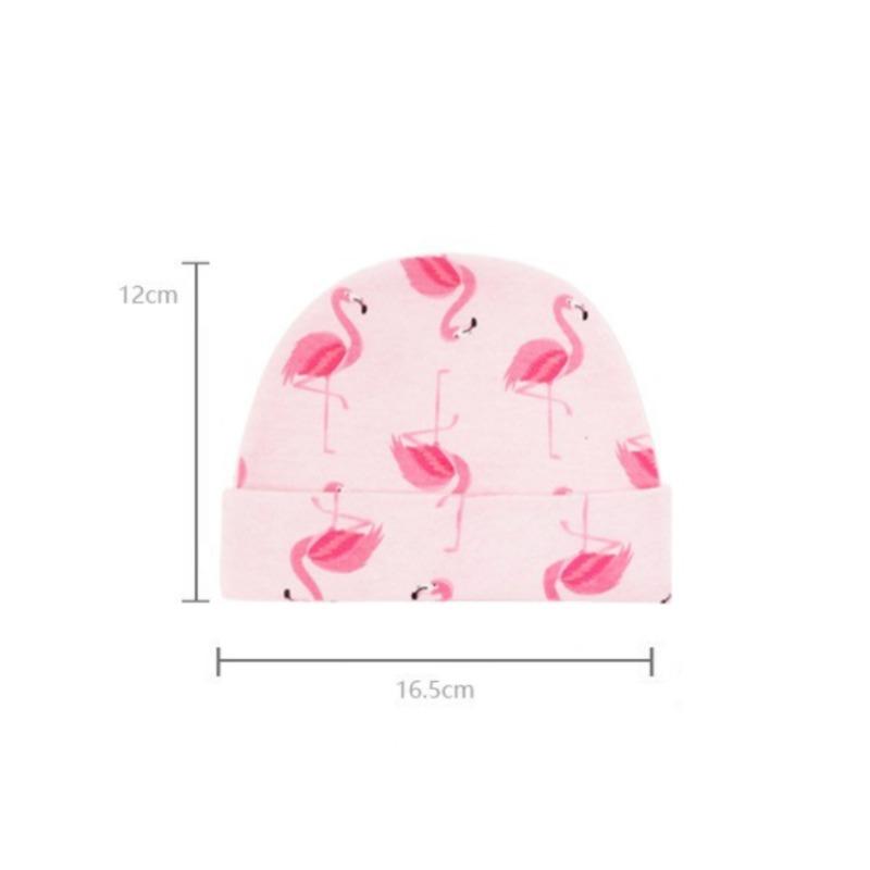 Newborn Baby Hat, Baby Hood, Male and Female Children, Spring and Autumn Baby, Pure Cotton Hat, Gloves, Foot Covers