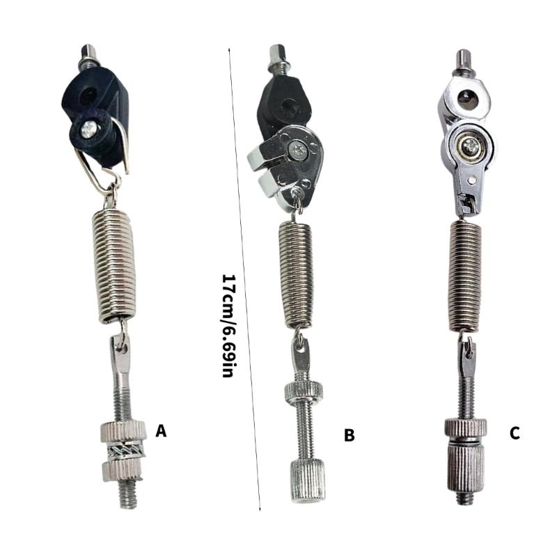 Bass Drum Pedal Spring Tension Assembly Drum Pedal Spring Hook With Great Elasticity for Smooth And Consistent Play