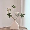 Artificial Azaleas Realistic White Flowers Bendable Stems Long-Lasting Lifelike Flowers No Maintenance Home Decor Wedding Floral