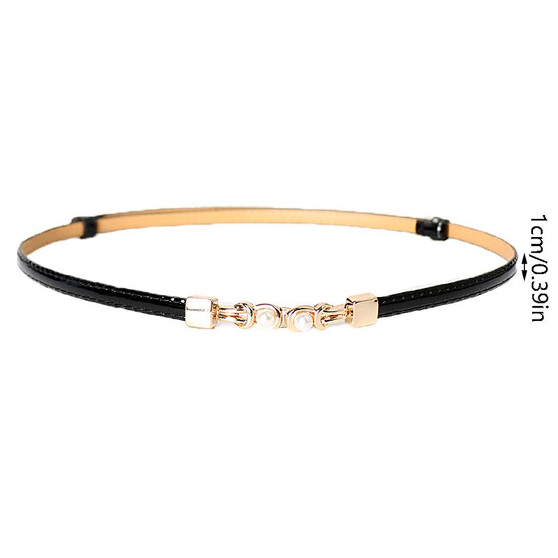 Ladies Adjustable Thin Belts For Women  Luxury Brand Designer Style
