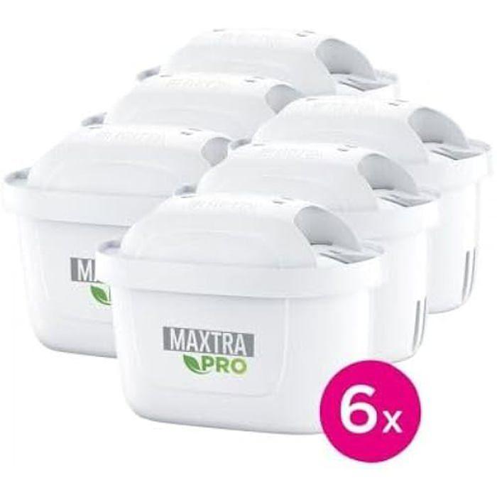 Filtres à eau - Brita - Maxtra Pro Extra - Lot de 6 - Protection anti-calcaire - 150 litres par cartouche