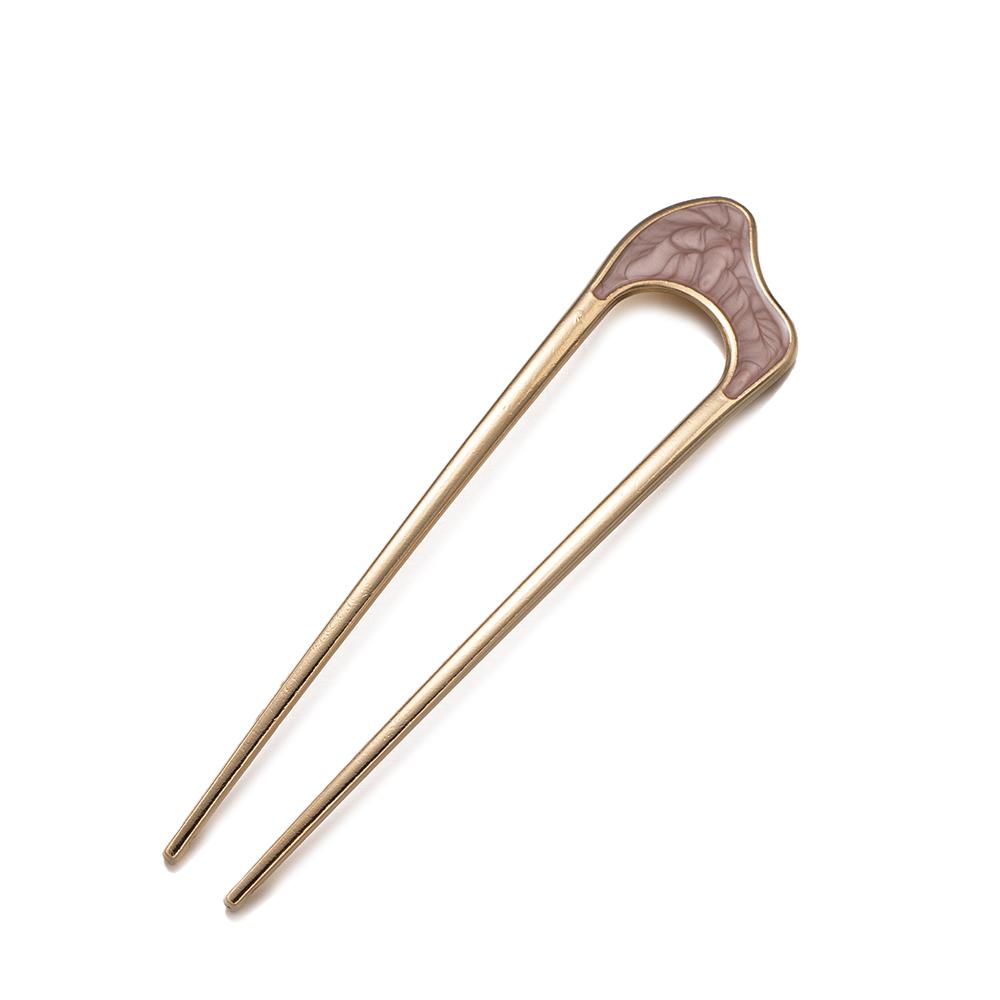 Wsuwka do włosów w kształcie litery U z metalu w stylu vintage, kijek do włosów, widelec, francuski upięcie, kok, wsuwka do włosów dla kobiet, dziewcząt, do samodzielnego tworzenia fryzur, akcesoria do włosów