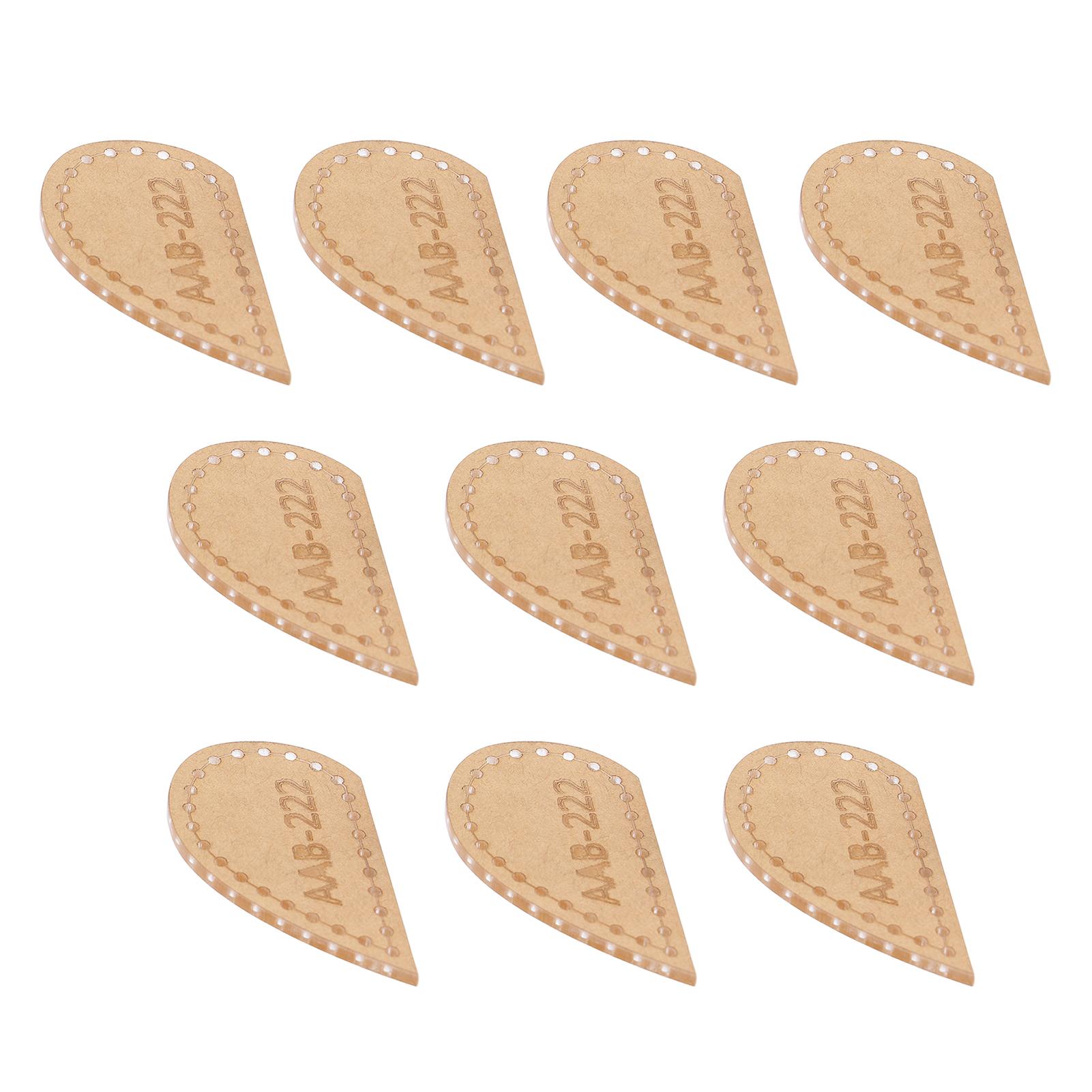 10 szt. Szablony do pikowania DIY miłość w kształcie serca przezroczysty szablon do rękodzieła wisiorek beige
