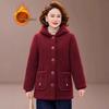 Mamas stilvoller, schmeichelhafter Winter-Lammwollmantel für Frauen mittleren Alters - Modisch, figurschmeichelnd und warm
