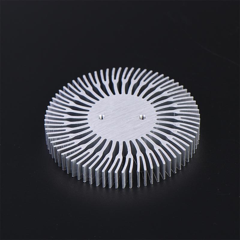 

1/2Pcs D72mm*H10mm Led Radiator 4W 5W 6W 7W High Power Aluminum Alloy Led COB Heatsink Replacement Parts