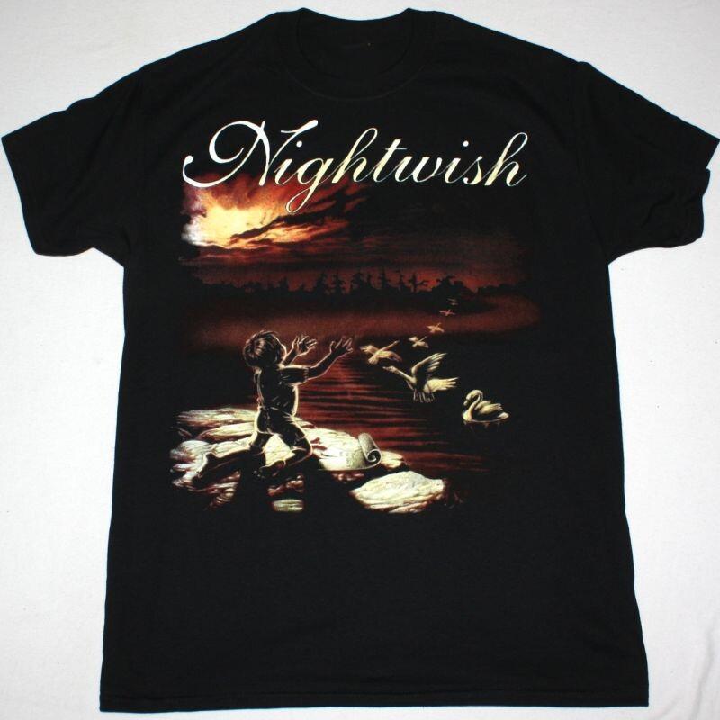 NIGHTWISH WISHMASTER Cotton Black All Size Shirt CM340 Unisex T-Shirt XXXXL