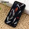 Japanische Koi-Fisch-Kunst Für iPhone 17 Air 16 Handyhülle Abdeckung 15 14 plus 12 13 pro max coque Schale Fundas