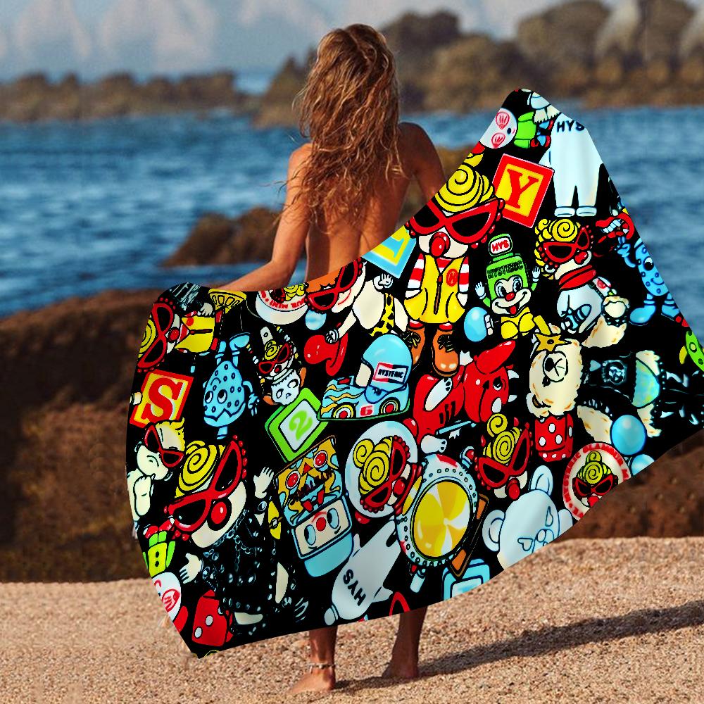 

Japan Fashion Hysteric Mini Cartoon Beach Towel Cute Kawaii Room Decor Bath Girls Children Hand Towels For Bathroom Shower W30*H60(CM)
