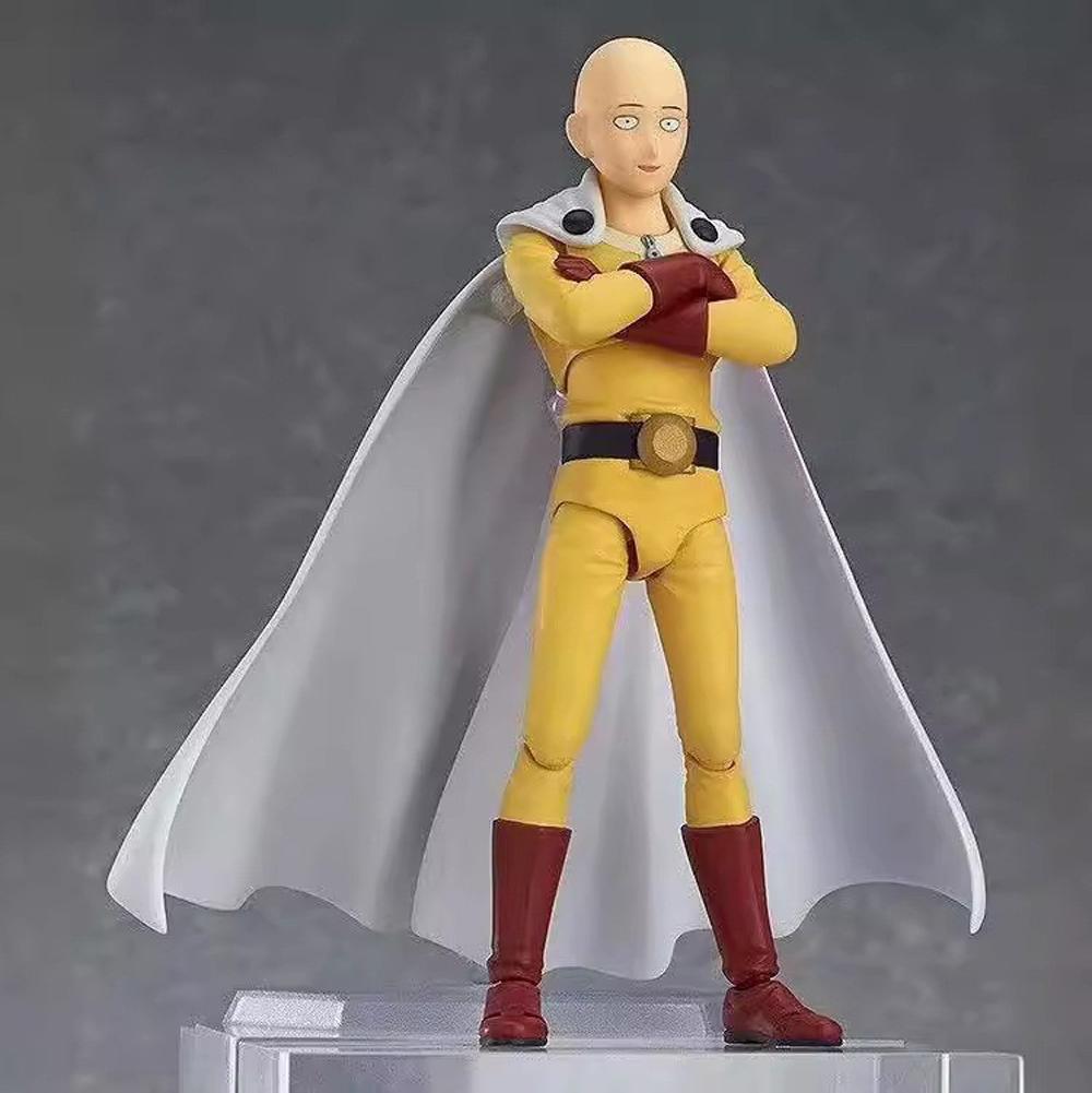 One Punch Man Saitama Figur Figma Stil Actionfigur PVC Sammlerstück Modell Puppe Spielzeug