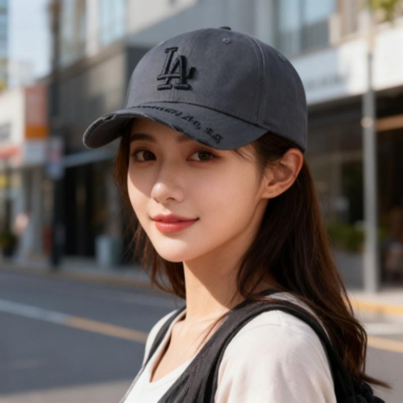 Adjustable NY Yankees & LA Baseball Cap, Unisex Sunshade Duckbill Hat