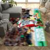 Iranian Football Player Floor Mat Design for Study room Decorate room Dormitory Hallway Anti-slip Rug Decorate Offices