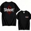 2026 Hot Sale Prepare for Hell Tour Shirt Heavy Metal Cotton Tees Man Rock Band T-shirt Men's Women Slipknots Double Sided Print Short-sleeve Tops