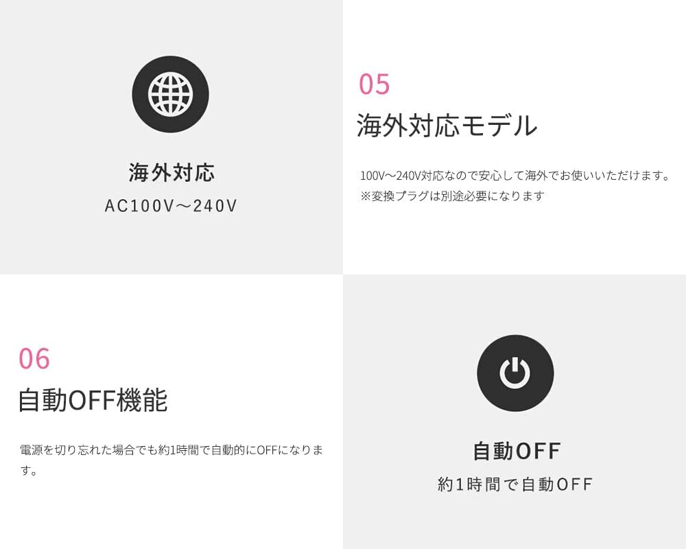 agetuya Agetsuya Titanium Straight Hair Iron 220℃