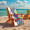 1Pc Spiderman Web Shadows Beach Towel Quick Dry Multiuse For Beach Pool Gym Yoga Home Travel Christmas Halloween Xmas Gift S1144