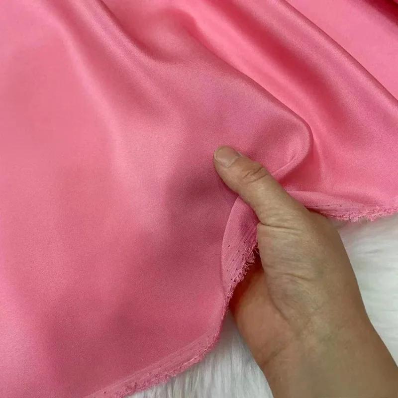 Einfarbig 100% Maulbeerseide 30 Momme Schwerer Seidenkrepp de Chine Stoff Seiden Schwerer Krepp Stoff für Bekleidung Kleider Hosen