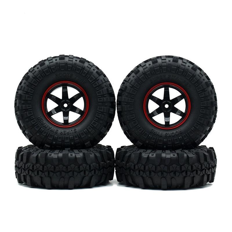 4 Stück 110mm Super Swamper Reifen RC Crawler Reifen Mit Schaumstoffeinsatz Für Ultimativen Grip