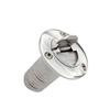 New Stainless Steel 316 Deck Filler GAS DIESEL FUEL WASTE WATER 38mm 50mm Mirror Polish Marine Boat Hardware Deck Filler Cap