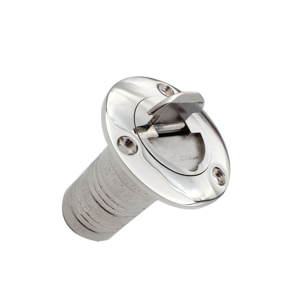 New Stainless Steel 316 Deck Filler GAS DIESEL FUEL WASTE WATER 38mm 50mm Mirror Polish Marine Boat Hardware Deck Filler Cap