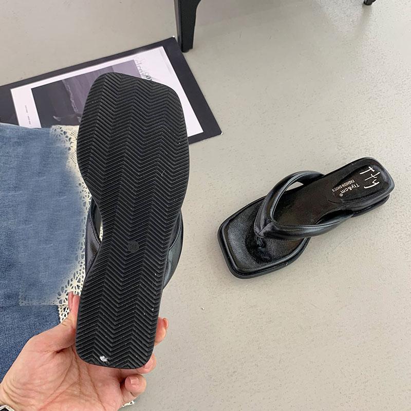 Fashion Fashion Summer Beach Flip flops Women Flats Slides Slippers Shoes Luxury Female Flats Slippers Sandals Shoes For Ladies