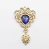 LKERAN 5 Pieces of 35 * 69MM Creative Crown Alloy Pendant, Wedding, Hair Accessories, DIY Brooch, Clothing Accessories