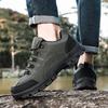 Outdoor Hiking Shoes Men Anti-slip Sports Shoes Men Lace-up Lightweight Comfortable Soft Breathable Casual Sport Shoes