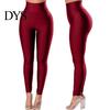 Running Pants Women Yoga Solid Color Hip Lift Skinny High Stretch Trousers Spring Gym Autumn Slim Fit Seamless Fitness Ankle Length Leggings