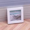1Set 1:12 Puppenhaus Miniatur Sommer Strand Foto Rahmen Landschaft Wandbild Wanddekoration Modell Dekor Spielzeug Puppenhaus Zubehör