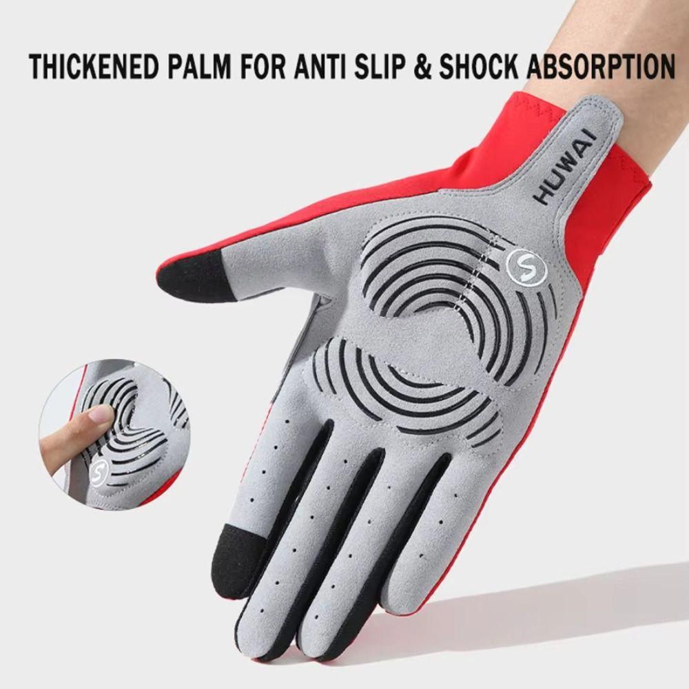 Windproof Cycling Gloves Anti-slip Bicycle Mittens Motorcycle Gloves Sports Gloves  MTB