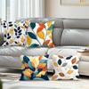 Heimdeko Bunter Blättermuster Kissenbezug für Heimdeko Muster Kissenbezug Geeignet für Sofa Schlafzimmer Auto Kissenbezug