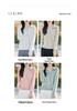 Women's Chic V-Neck Heathered Wool Cardigan - 2025 Spring/Autumn Fashionable Knit Sweater