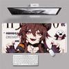 Anime poster Girl NonSlip Mouse Pad Large Mousepad HD Print Keyboard Pad Laptop Computer Desk Pad Locking Edge Mouse Mat Carpet