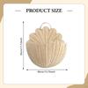 Faux Rattan Wall Hanging Storage Basket, Multipurpose Decorative Flower Handmade