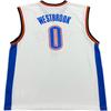 Adidas X NBA Collaboration Oklahoma City Thunder Russell Westbrook 0 Print Fashion Versatile Breathable Basketball Jersey 7818A-3CS-AEB1071