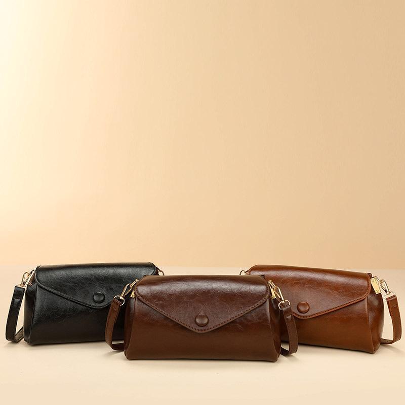 Vintage Simple Fashion Casual Versatile Women Shoulder Crossbody Small Square Bag