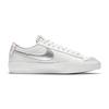 Nike Blazer Low 77 GS Platinum Tint Metallic Silver Kids Sneakers White Light-Violet DA4074-003