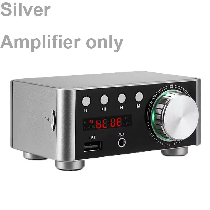 HiFi Audio Amplifier Bluetooth 5.0 Digital Amplifier Mini Stereo Amplifier For Home Car Modification USB TF Card AUX Playback