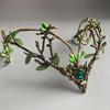 Nature Antler Vine Leaf Headband Forehead Headpiece Frontlet Hairhoop For Festival Celebration And Party Gathering