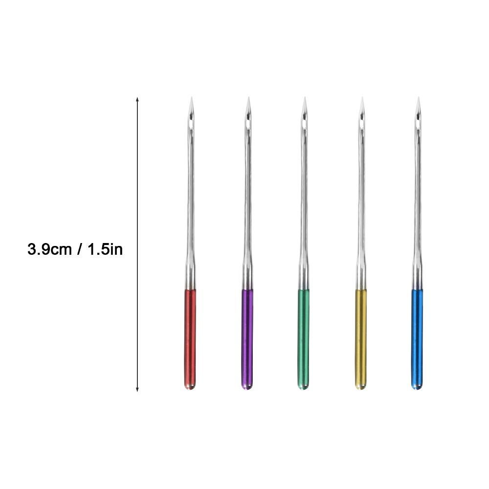 Jehly do šicího stroje s barevnou stopkou pro většinu domácích elektrických šicích strojů a staromódních šicích strojů.