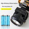 UOSULED Dual-Lithium Rechargeable Miner Headlamp