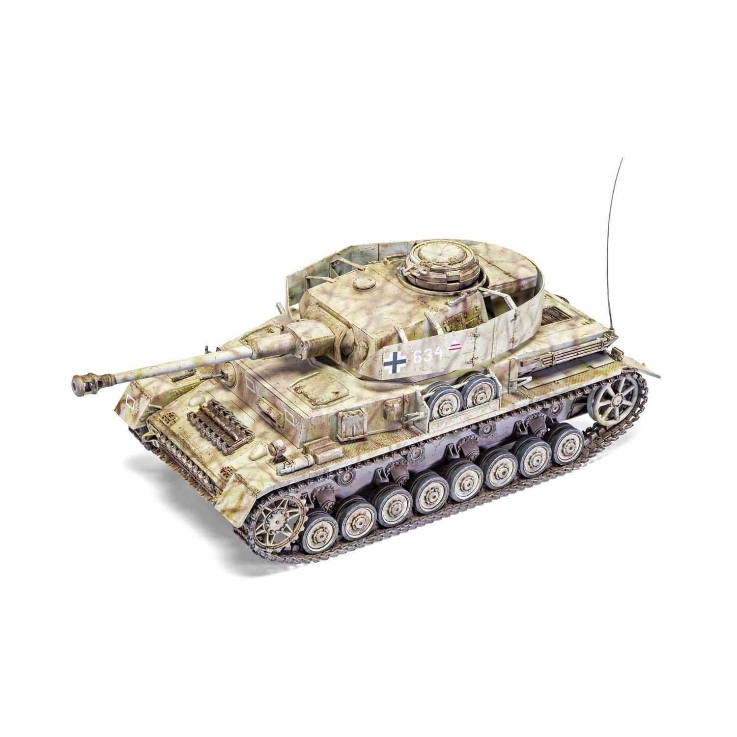 

Airfix German Army IV H Type Medium Tank Plastic Model X1351 1/35 Mid-Type
