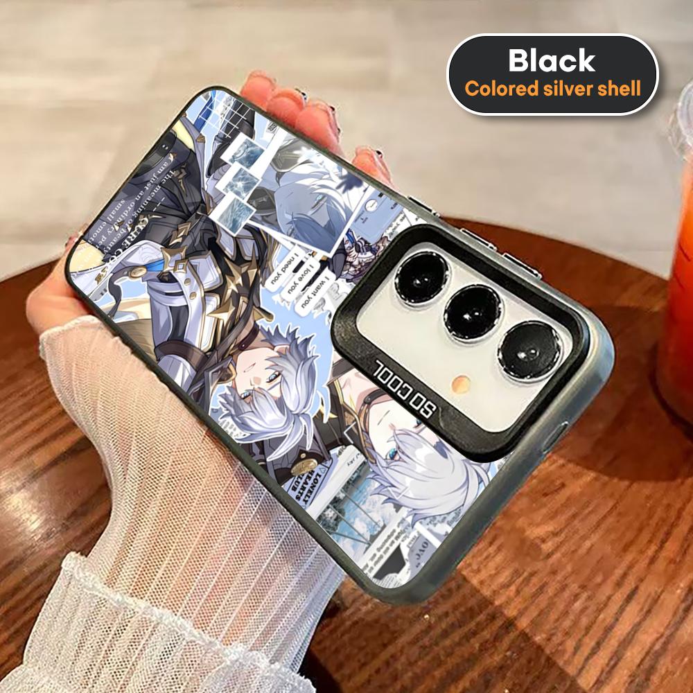 

Honkai Star Rail Phainon Phone Case For Black lMDColor Silver Shell For Samsung A56 A16 A55 A15 A35 A25 A54 A14 A34 Galaxy A33 5G