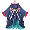 Super Dimension Kaguya-hime Cosplay Costume: Off-the-Shoulder Cherry Blossom Kaguya Moon Viewing Outfit with Wide Sleeves